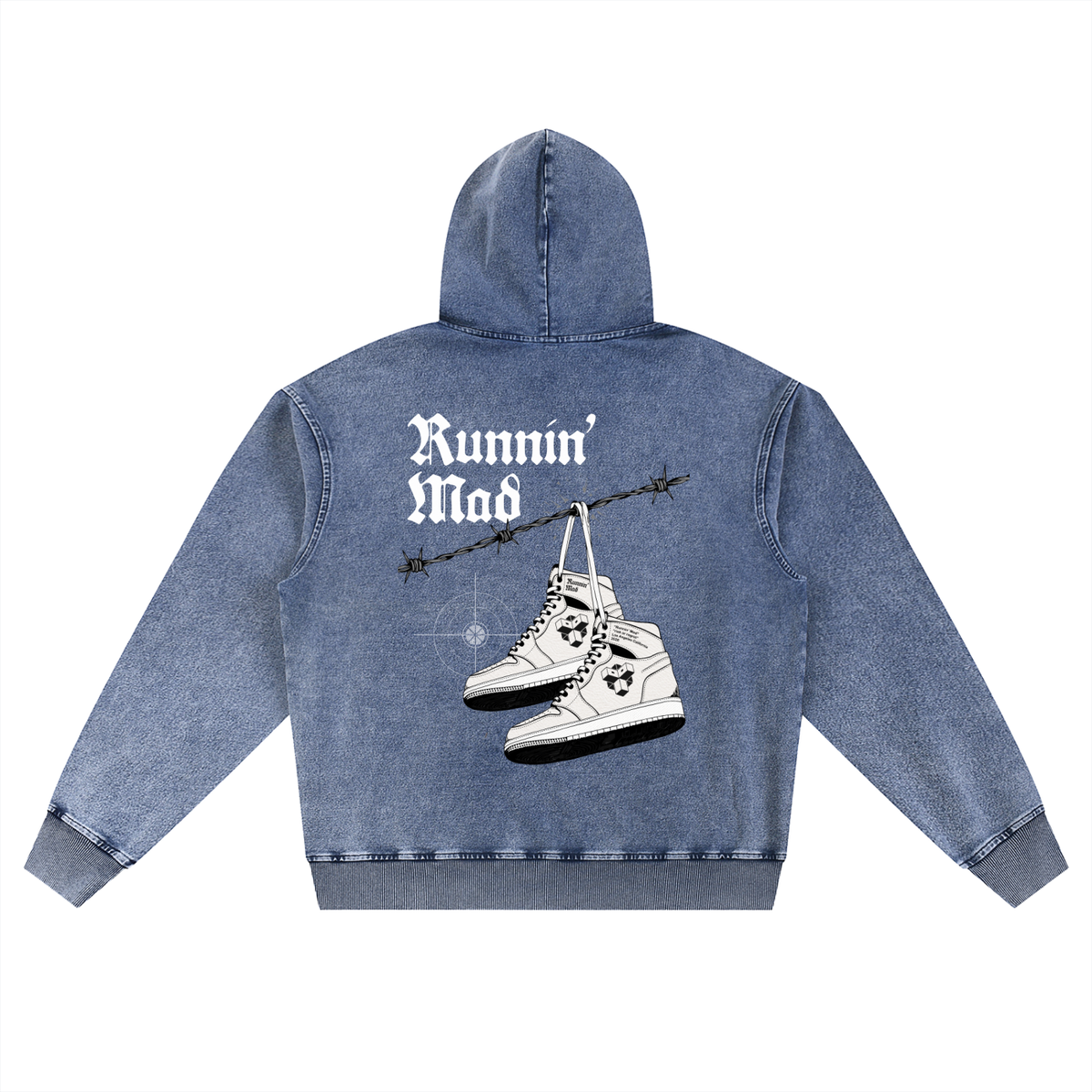 Proppaganda Snow Wash Oversized Hoodie